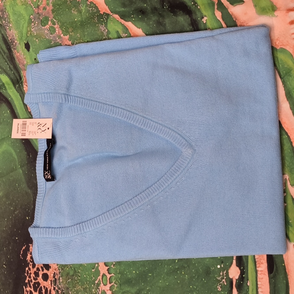 NY & Company light Blue Women Sweater